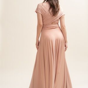 Two Birds Anthropology multi-tie dress